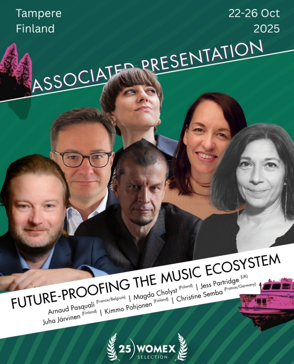 Η Ελλάδα στη WOMEX 2025: Το ΥΠΠΟ προωθεί τη σύγχρονη ελληνική μουσική σκηνή στο Τάμπερε της Φινλανδίας