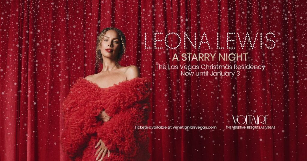 Leona Lewis στην κορυφή των χριστουγεννιάτικων charts