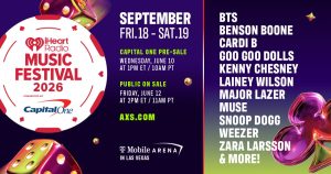 iHeartRadio Music Festival 2026: Μεγάλα ονόματα στο Λας Βέγκας
